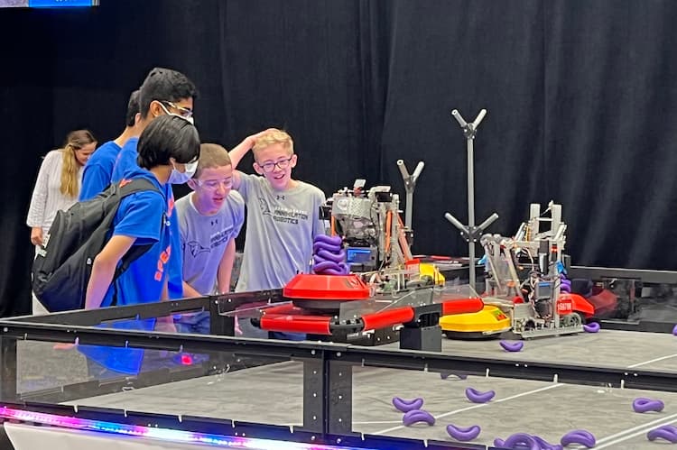 Counting Up the score with Speed Zappers at Vex Worlds 2022